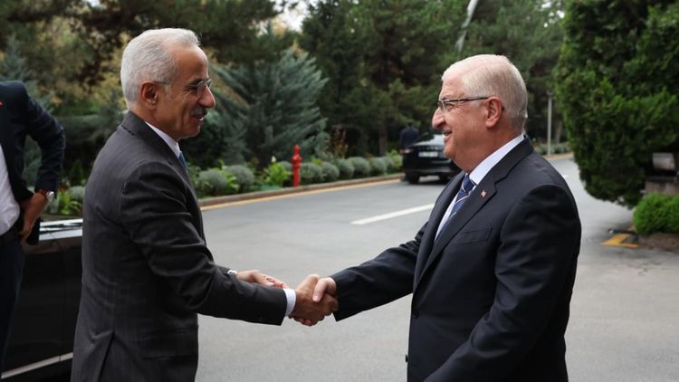 Bakan Güler, Uraloğlu ile bir araya geldi