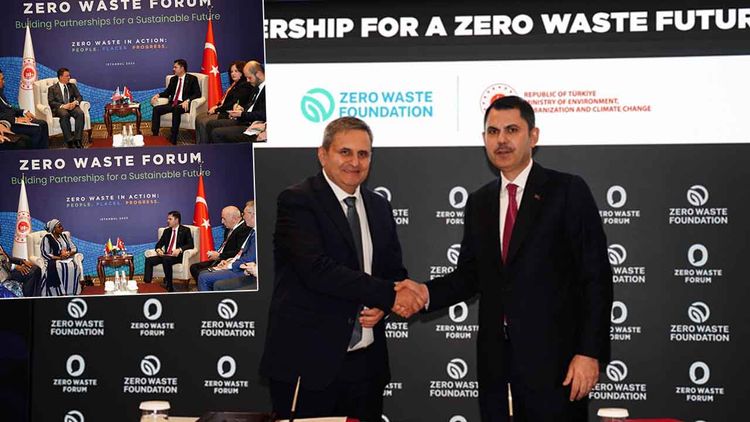 Bakan Kurum’dan Sıfır Atık Forumu’nda yoğun diplomasi trafiği