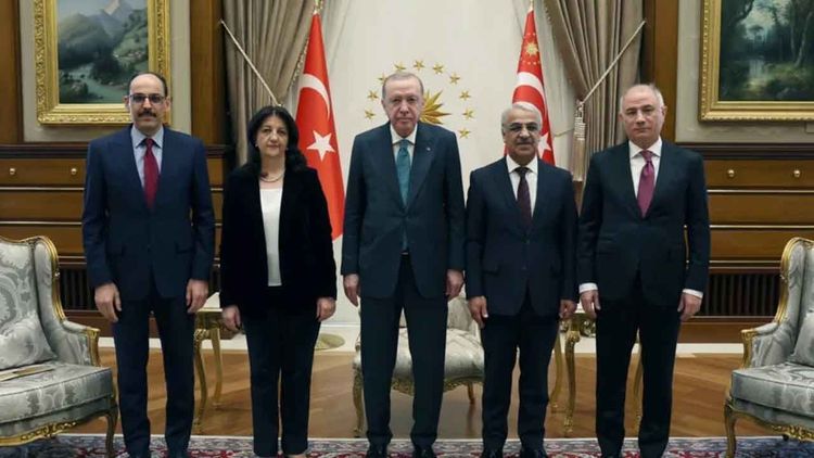 Başkan Recep Tayyip Erdoğan, DEM Parti heyetini kabul etti