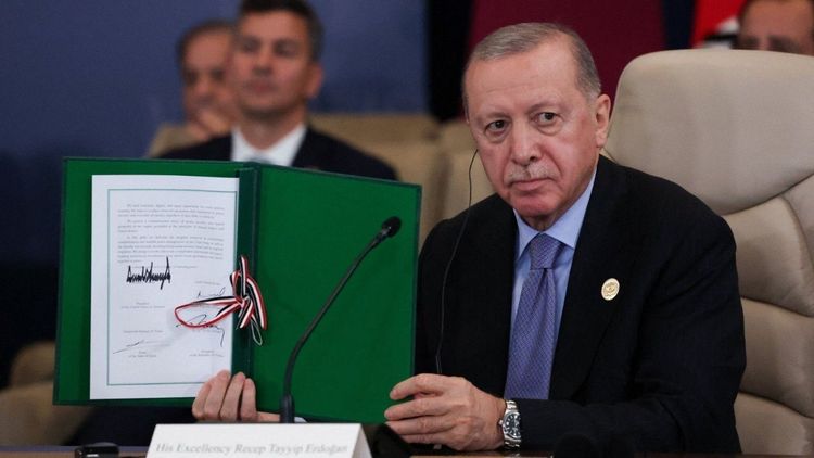 Başkan Erdoğan Gazze için Niyet Mektubu'nu imzaladı