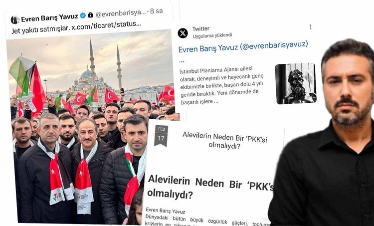 Baykar’a iftirayı atan PKK sevici Evren Barış Yavuz İmamoğlu’nun yoldaşı çıktı!