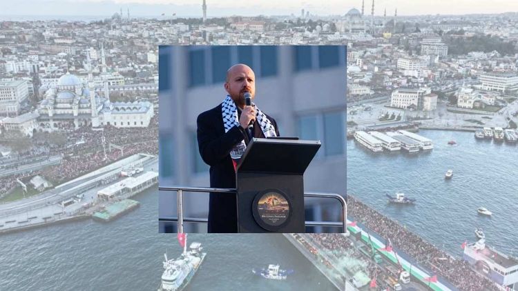 Bilal Erdoğan: Biz sinmeyeceğiz, susmayacağız, Filistin'i unutmayacağız, unutturmayacağız