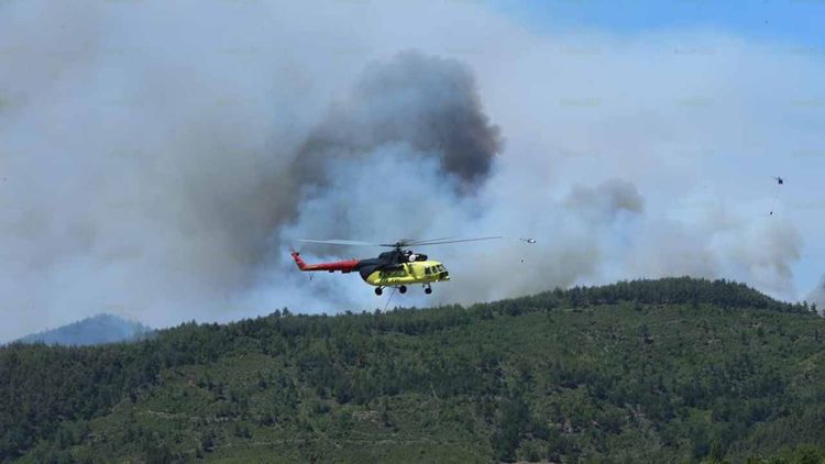 Bilecik-Osmaneli ve Bolu-Göynük yangınları kontrol altına alındı