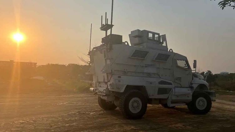 Birleşmiş Milletler'in zırhlı araçları artık Türk korumasında