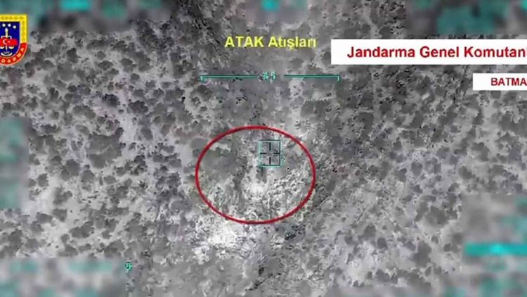 Batman'daki operasyonlarda 1'i kırmızı kategoride yer alan 2 terörist etkisiz hale getirildi