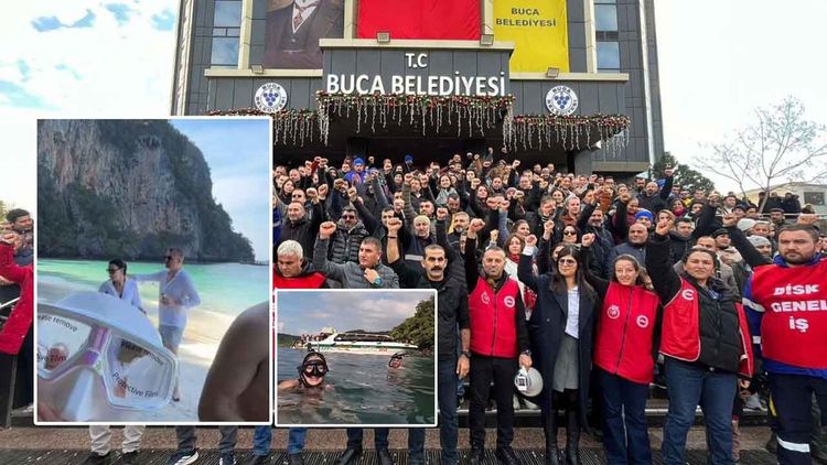 Buca'da işçilere maaşları verilmedi: CHP'li başkan ise sevgilisiyle Phuket'te tatilde