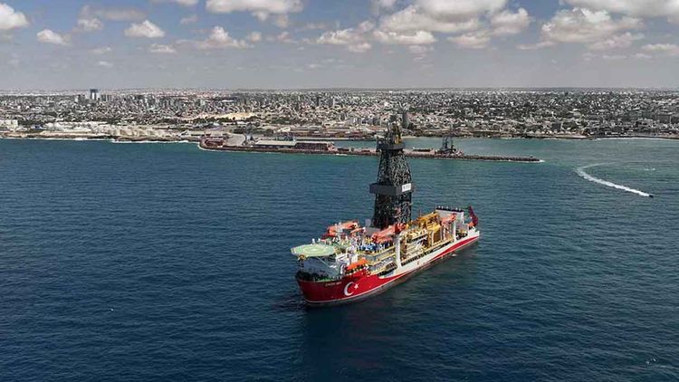 Çağrı Bey sondaj gemisi, Somali'deki görev yerine ulaştı