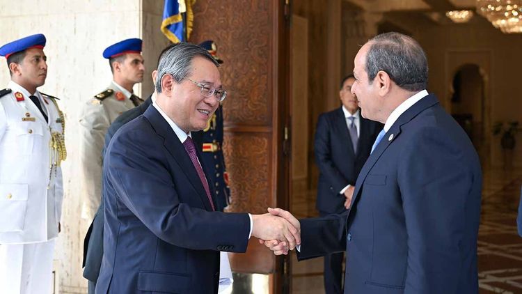 Çin Başbakanı Qiang’dan Mısır’a ziyaret: Gündemde Filistin meselesi vardı