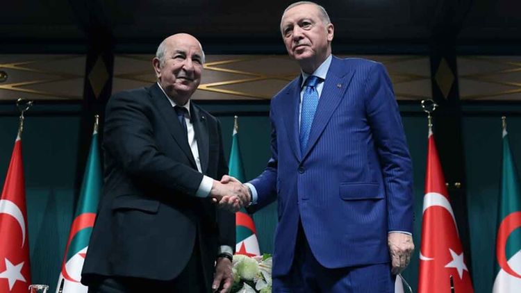 Cumhurbaşkanı Erdoğan Cezayir lideri Tebbun ile görüştü: Filistin’de iki devletli çözümün en güçlü savunucuları arasındayız