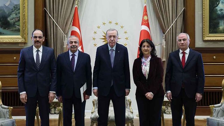 Başkan Erdoğan, DEM heyetini kabul etti