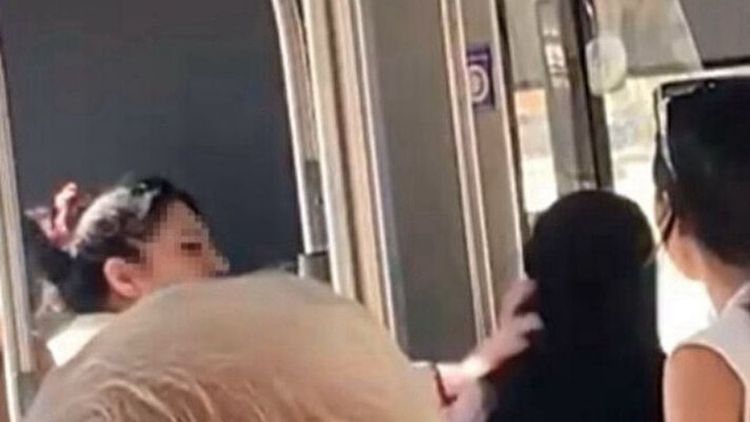 Denizli'de çarşaflı kadına saldıran aşırı Atatürkçü gözaltına alındı