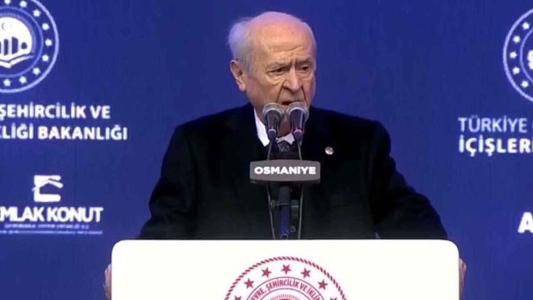 Devlet Bahçeli Osmaniye'de: Devlet-millet tek nefes devasa felakete karşı aynı safta yer almıştır