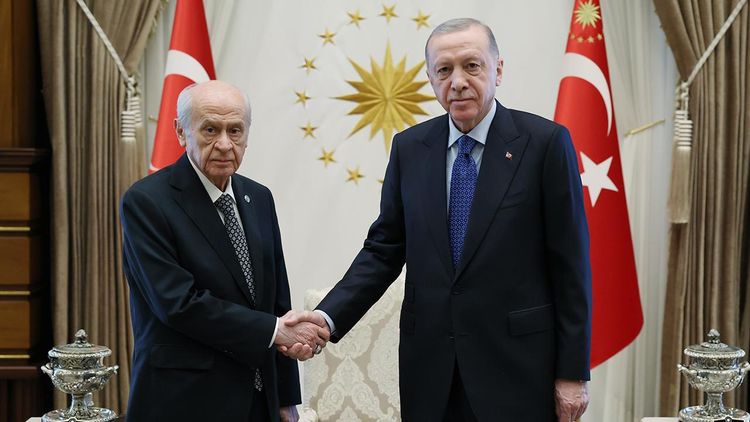 Başkan Erdoğan, MHP Lideri Bahçeli'yi kabul etti 