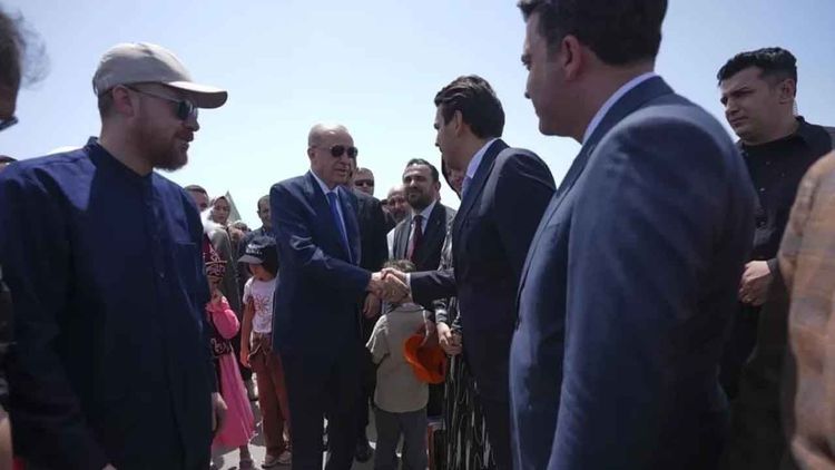 Cumhurbaşkanı Erdoğan 7. Etnospor Kültür Festivali'ni ziyaret etti