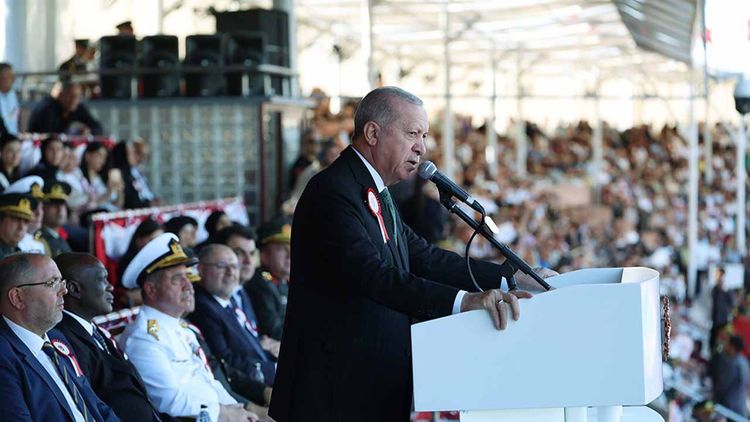 Cumhurbaşkanı Erdoğan: Güçlü Türkiye, güçlü ordu hedefimizi adım adım hayata geçiriyoruz