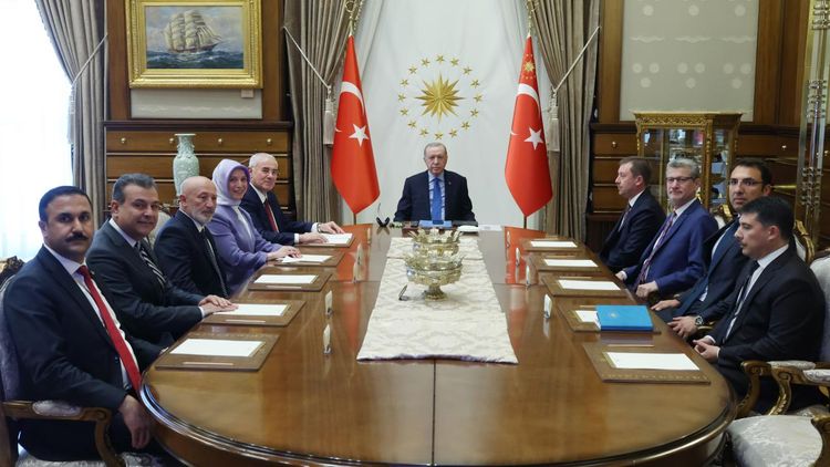 Başkan Erdoğan, Kamu Başdenetçisi Akarca'yı kabul etti