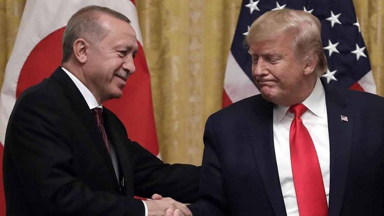Cumhurbaşkanı Erdoğan, Lahey'de Trump ile görüştü