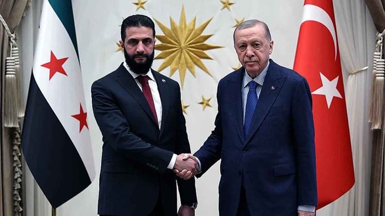 Cumhurbaşkanı Erdoğan Suriye Cumhurbaşkanı Şara ile görüştü: İsrail’in Suriye’ye yönelik saldırıları kabul edilemez