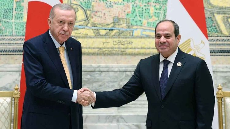 Erdoğan, Kahire’de Sisi ile görüştü