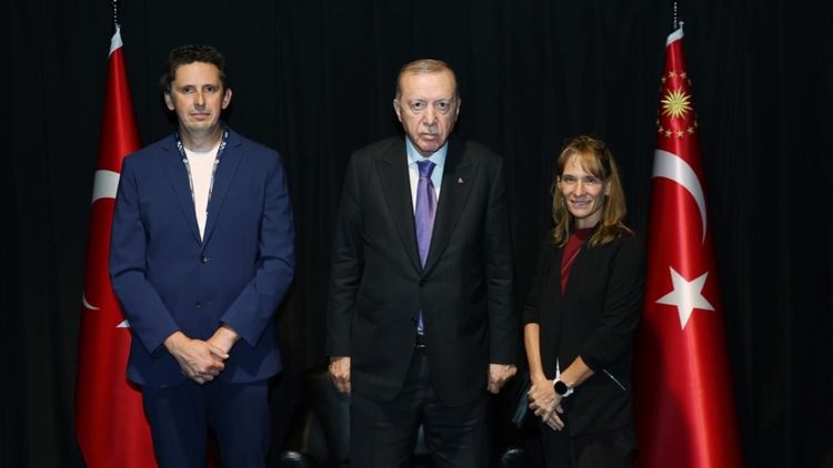 Başkan Erdoğan, SpaceX yöneticileriyle görüştü
