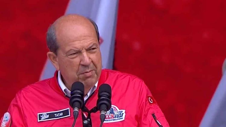 KKTC Cumhurbaşkanı Tatar: Kıbrıs, Osmanlı toprağıdır; burası bizim!