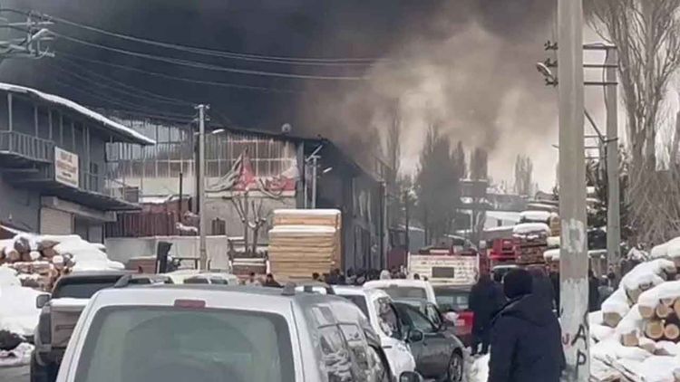 Erzurum’da kereste fabrikasında patlama: 5 yaralı