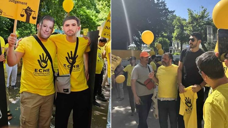 Strazburg'daki FETÖ’cüler yolsuz İmamoğlu'na destek çıktı