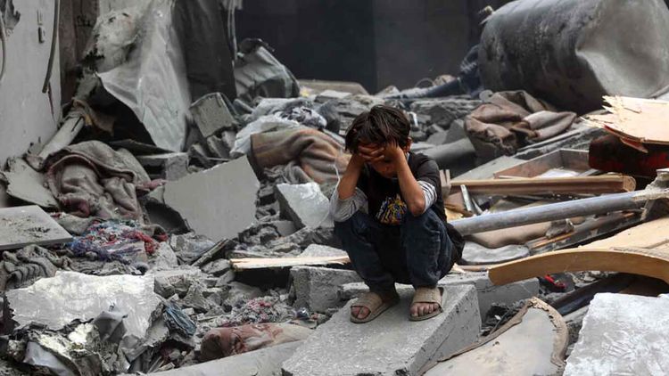 Terör devleti İsrail çocukların bulunduğu anaokulunu bombaladı: 35 Filistinli şehit oldu