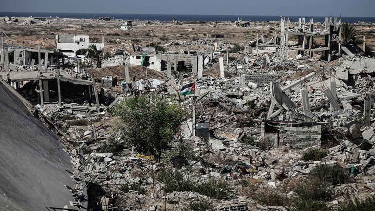 Soykırımcı İsrail’in ablukası sebebiyle Gazze’de enkaz altındaki cenazelerin çıkarılması durduruldu