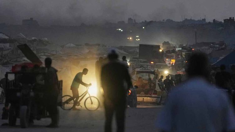 Soykırımcı İsrail ordusunun tehdidi sonrası Gazze’de yeni göç dalgası 