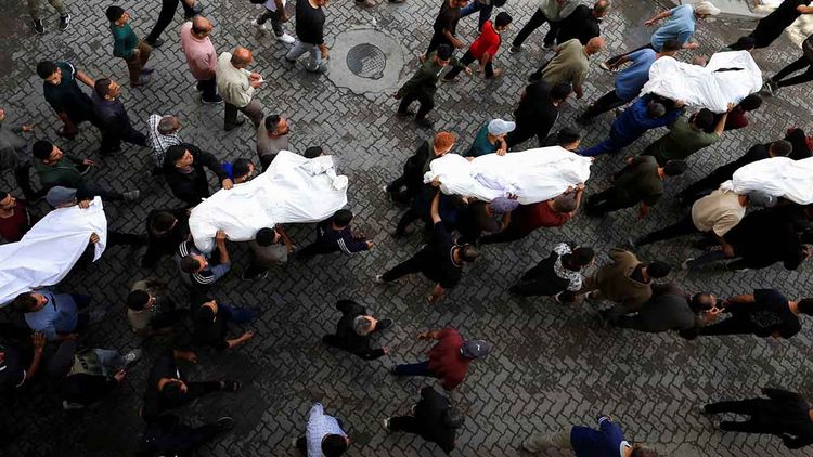 İşgalci İsrail'in Gazze'ye düzenlediği saldırılarda 21 Filistinli şehit oldu