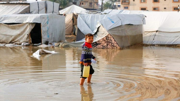 Hilal Kaplan: Yağmur altında unutulan Gazzeli çocuklar