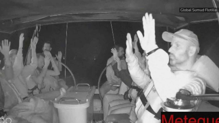 Terör devleti İsrail, Sumud Filosu’na saldırmaya devam ediyor
