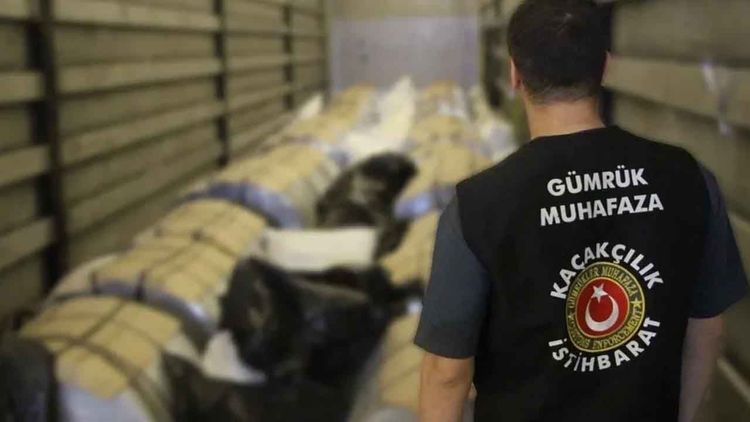 Gümrük muhafaza ekipleri yılın ilk 3 ayında 12 milyar liralık kaçakçılığı durdurdu