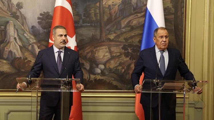 Dışişleri Bakanı Fidan Rus Dışişleri Bakanı Lavrov ile görüştü