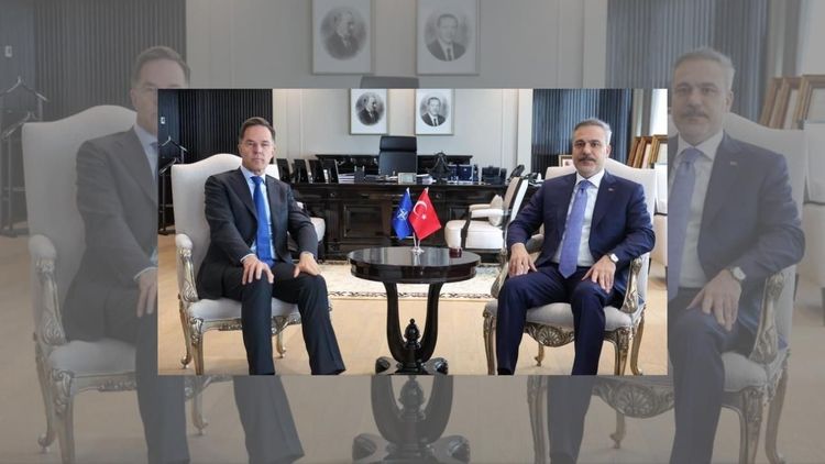 Bakan Fidan NATO Genel Sekreteri Rutte ile görüştü
