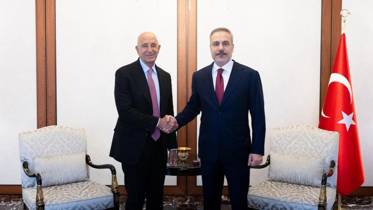 Bakan Fidan, ABD’nin Ankara Büyükelçisi Barrack’ı kabul etti