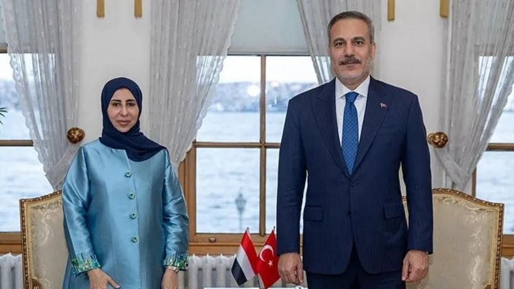 Dışişleri Bakanı Fidan, Yemen Dışişleri Bakanı Afrah ez-Zube ile görüştü