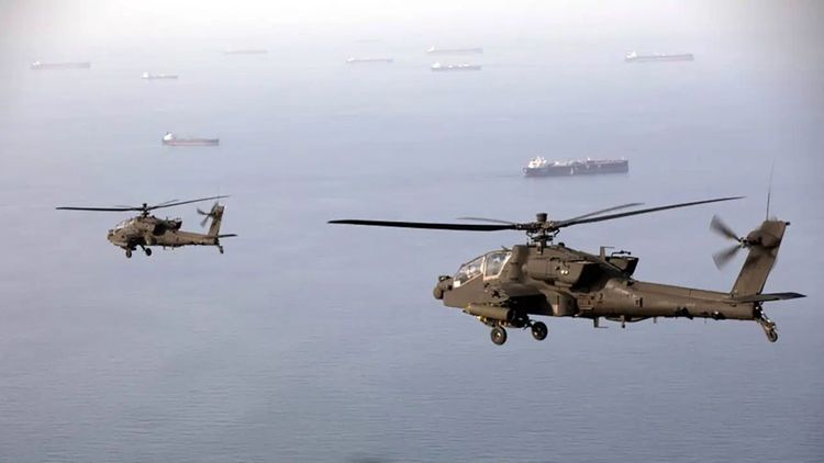 Hürmüz Boğazı yakınlarında ABD helikopteri düştü