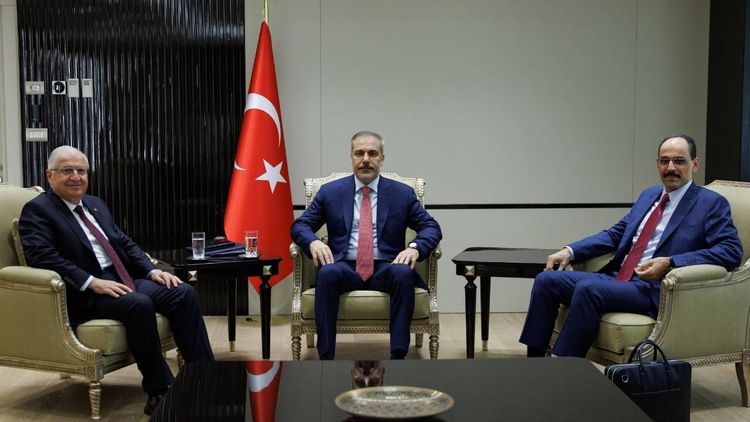 Bakan Fidan, Bakan Güler ve MİT Başkanı Kalın bir araya geldi