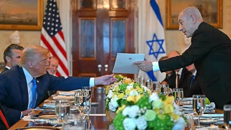 Terör lideri Netanyahu ABD Başkanı Trump'u Nobel'e aday gösterdi
