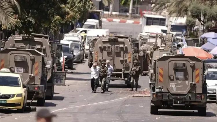 Terör devleti İsrail Batı Şeria'nın Tubas şehrine saldırıyor