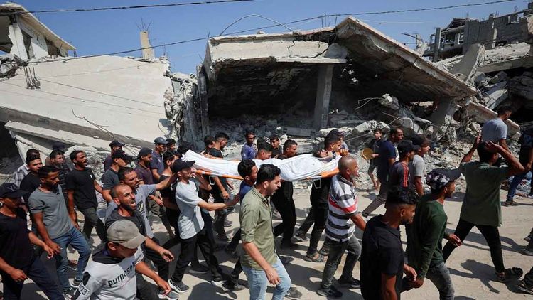 Terör devleti İsrail, Nusayrat’ta cenaze için toplanan sivilleri vurdu: 7 Filistinli şehit