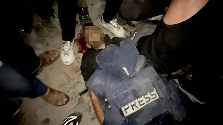 Terör devleti İsrail gazetecileri hedef aldı: 5 gazeteci şehit oldu