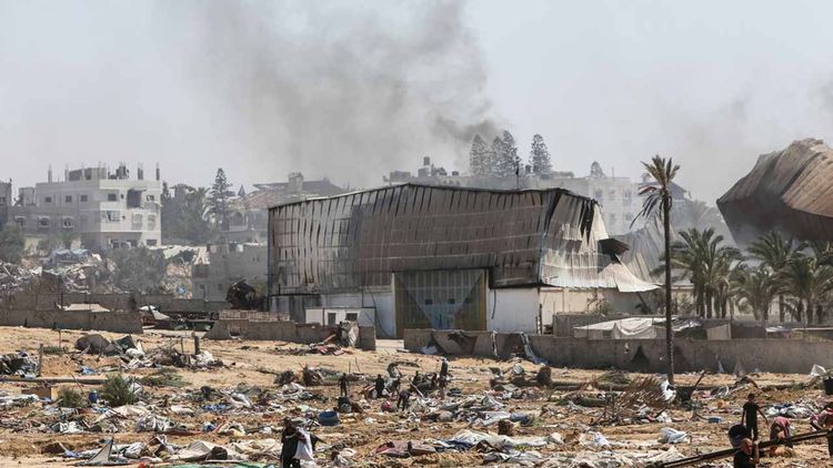 Terör devleti İsrail'in Gazze'ye saldırılarında 85 Filistinli şehit oldu