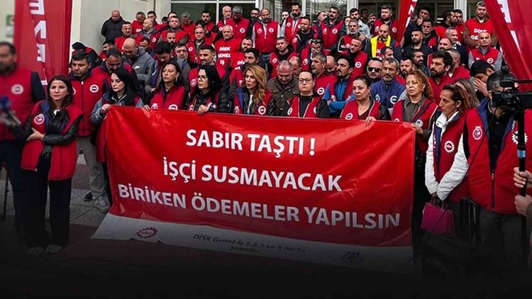 CHP'li İzmir Büyükşehir Belediyesi çalışanlara maaşlarını vermiyor: İşçiler eylemde