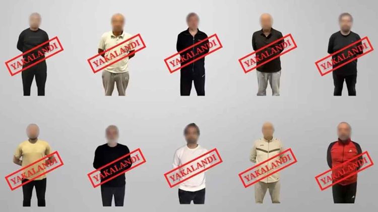 Kırmızı bültenle aranan 10 suçlu Türkiye’ye getirildi