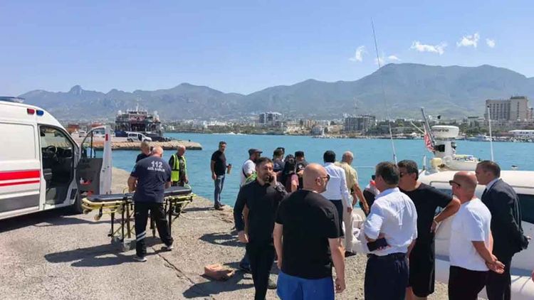 Girne'deki feribot kazasında 14 kişi tutuklandı