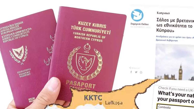 İngiltere’den KKTC adımı: Vize ekranına 'Kuzey Kıbrıs' eklendi