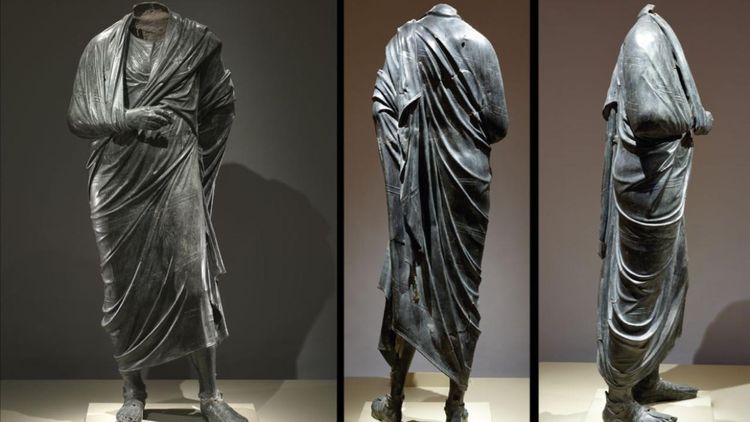 Marcus Aurelius heykeli 65 yıl sonra yeniden Türkiye'ye iade edildi